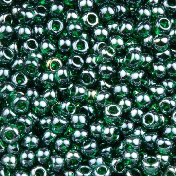 Margele TOHO - rotunde 11/0 : Transparent-Lustered Green Emerald