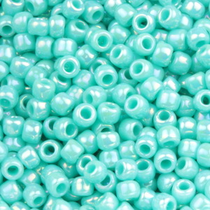 Margele TOHO - rotunde 11/0 : Opaque-Rainbow Turquoise