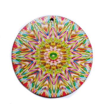 Pandantiv lemn, 60x2.5mm, model 18-DISPONIBIL 1 BUC