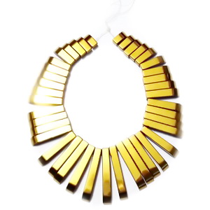 Set 41 bucati hematit placat auriu 1 buc