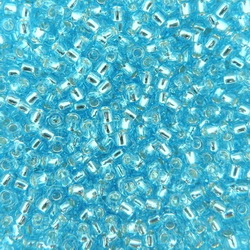 Margele TOHO rotunde 11/0 : Silver-Lined Aquamarine