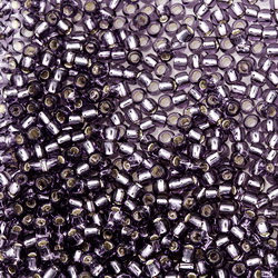 Margele TOHO rotunde 11/0 : Silver-Lined Tanzanite 20 g