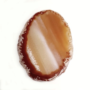 Pandantiv agata rosu-coral, 77x58x5 mm 1 buc