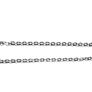 Lant otel inoxidabil 304, zale ovale, sudate,  1.1x0.3mm 1 m