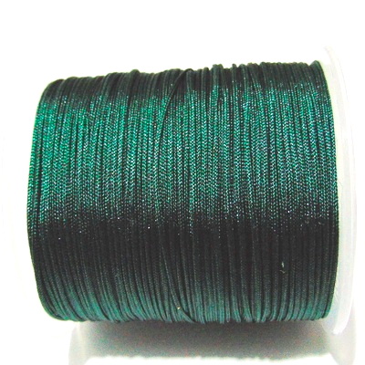 Snur pt bratari, Dandelion, verde smarald, grosime 0.9mm-bobina 100m 1 buc