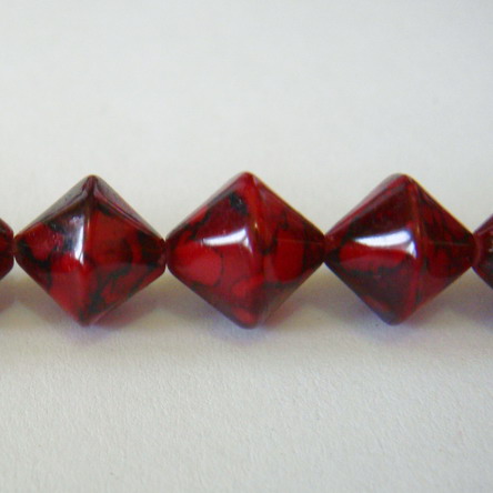Margele sticla biconice bordo 10 mm
