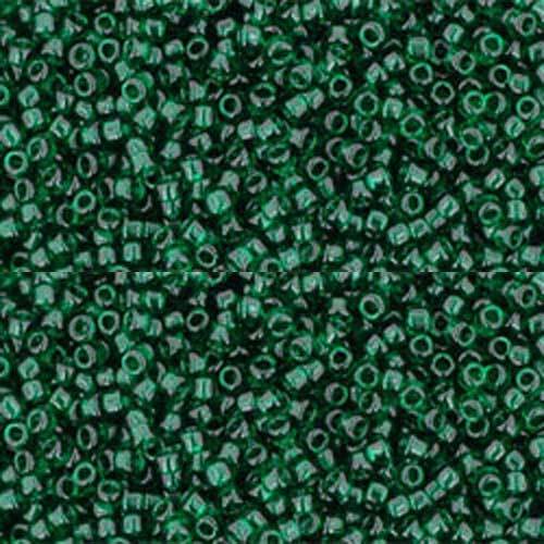 Margele TOHO - rotunde 11/0 : Transparent Green Emerald 20 g