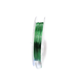 Sarma siliconata verde, 0.45 mm-rola aprox 10m
