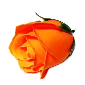 Trandafiri sapun portocalii, 5cm