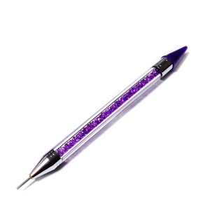 Creion cu varf de ceara pentru prins cristale, violet, 146x10~11.5mm 1 buc