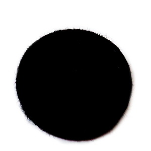 Fetru negru, rotund, 22x3mm