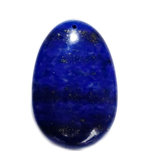 Pandantiv lapis lazuli, oval, 40x30x8mm