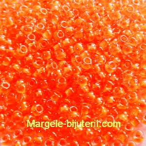 Margele TOHO - rotunde 11/0 : Luminous Neon Orange