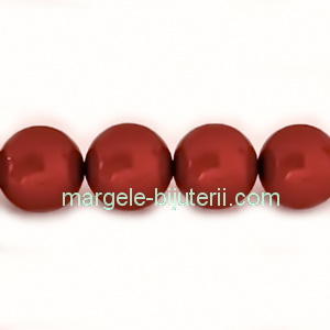 Perle Preciosa Red 10mm 1 buc
