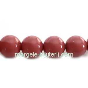 Perle Preciosa Cranberry 12mm 1 buc