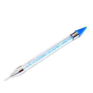 Creion cu varf de ceara pentru prins cristale, albastru, 146x10~11.5mm 1 buc
