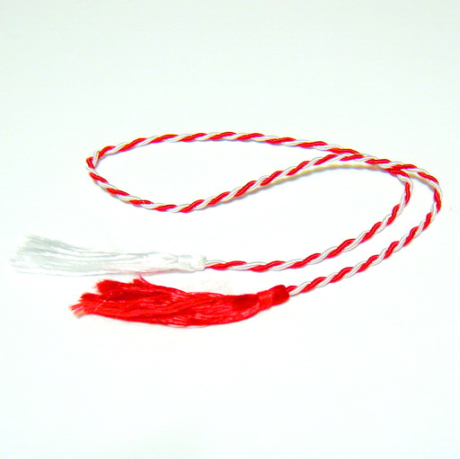 Snur martisor, lungime totala 43 cm, grosime 2mm