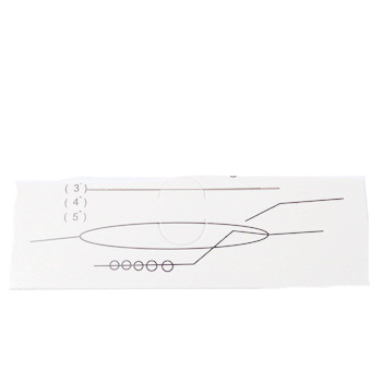 Ac flexibil pt.insirat margele lungime 11.5cm grosime 0.5mm