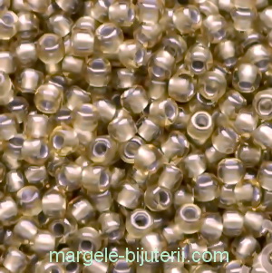 Margele TOHO - rotunde 11/0 : Silver-Lined Pale Amber