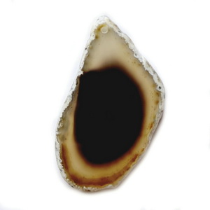 Pandantiv agata maro, 66x36x5mm