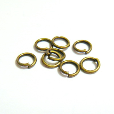 Zale simple bronz 6mm (grosime 0.8mm)