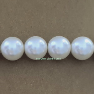 Perle Preciosa White 8mm  1 buc