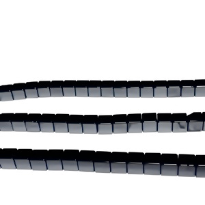 Hematit negru, cubic, 3x3x3mm 1 buc