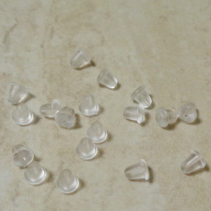 Dop silicon, pt. cercei, 4x2.5~4 mm-1.3 gr(45-50 buc)