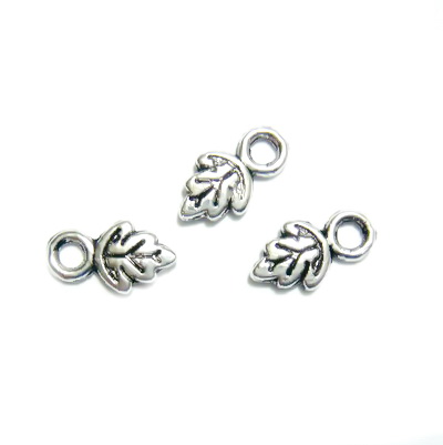 Pandantiv tibetan frunzulita 10x6 mm