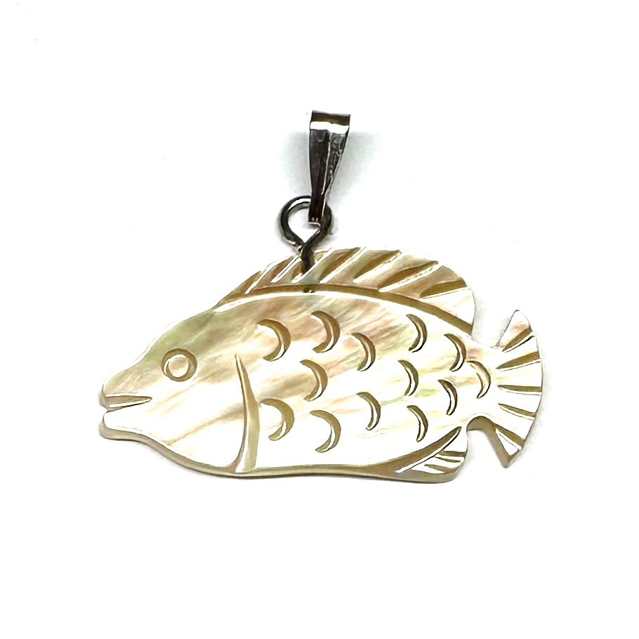 Pandantiv sief maro, peste 19x26.5x2.5mm 1 buc