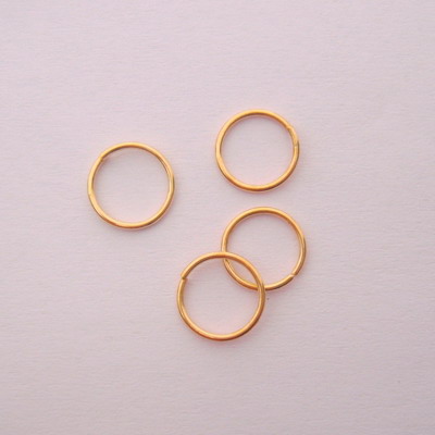 Zale simple aurii 8, grosime 0.8 mm 100 buc