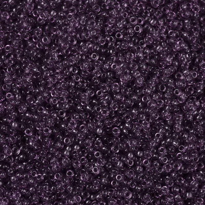 Margele Miyuki Rocailles,15/0, 1.5mm, (RR157) Transparent Amethyst-5g