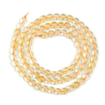 Citrin sferic, 4.5mm-sir 87 buc 1 buc