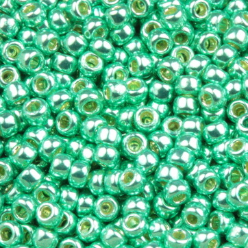 Margele TOHO rotunde 11/0 : PermaFinish - Galvanized Green Teal