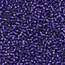Margele TOHO rotunde 11/0 : Silver-Lined Dark Purple 20 g