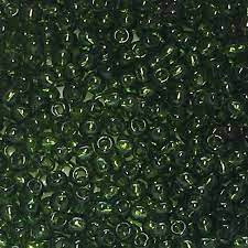 Margele TOHO rotunde 11/0 : Transparent Olivine 20 g