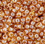 Margele TOHO rotunde 11/0 : Transparent Topaz Luster 20 g