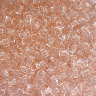 Margele TOHO tubulare 11/0 : Transparent Rosaline-tub 10 gr(9 gr margele)