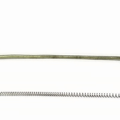 Sarma french wire 1.1mm, spiralata, culoare bronz, 39cm