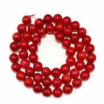 Coral rosu 8mm-sir 51buc 1 buc