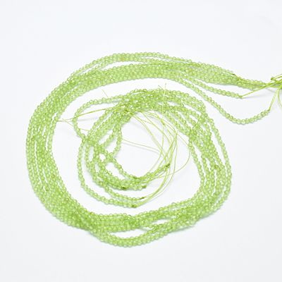 Peridot fatetat 2mm-sir 185-200buc 1 buc