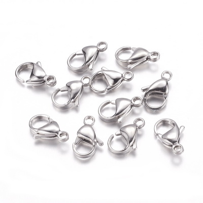 Inchizatoare ovala otel inoxidabil chirurgical 316, 12x8mm