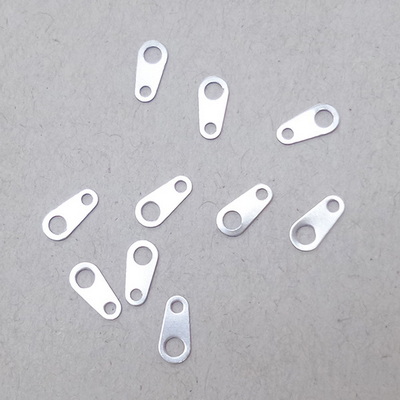 Terminatie lant otel inoxidabil chirurgical 304, 6x3x1mm 1 buc