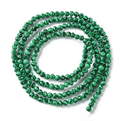 Malachit fatetat 2mm-sir 201 buc 1 buc