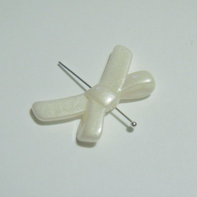 Fundite plastic albe 33x21 mm