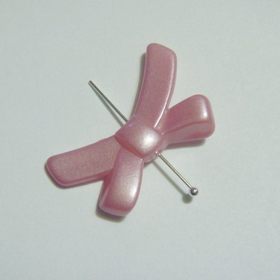 Fundite plastic roz 33x21 mm