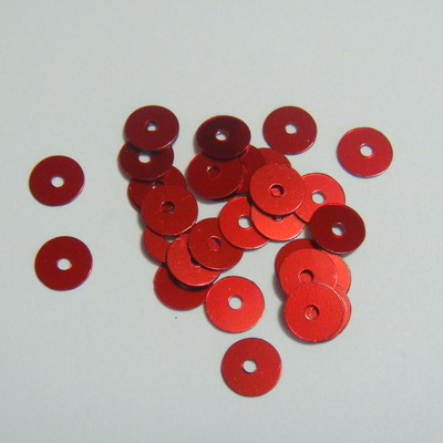 Paiete plastic, rosii, 6mm-10gr(800-850 buc)