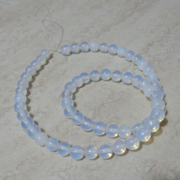 Opal 6 mm-sir 60 buc 1 buc