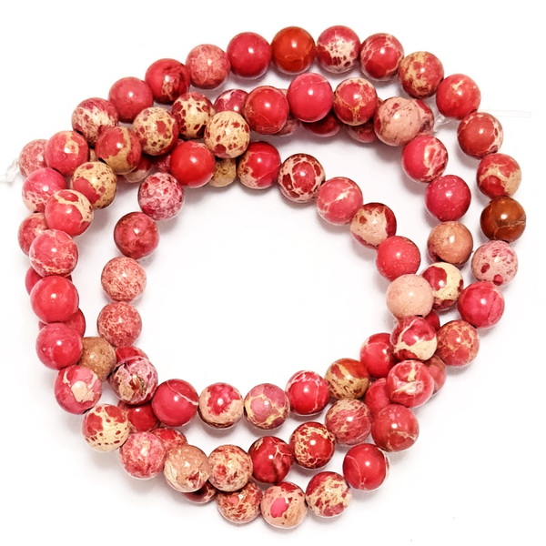 Regalit rosu deschis 4mm-sir 88 buc 1 buc