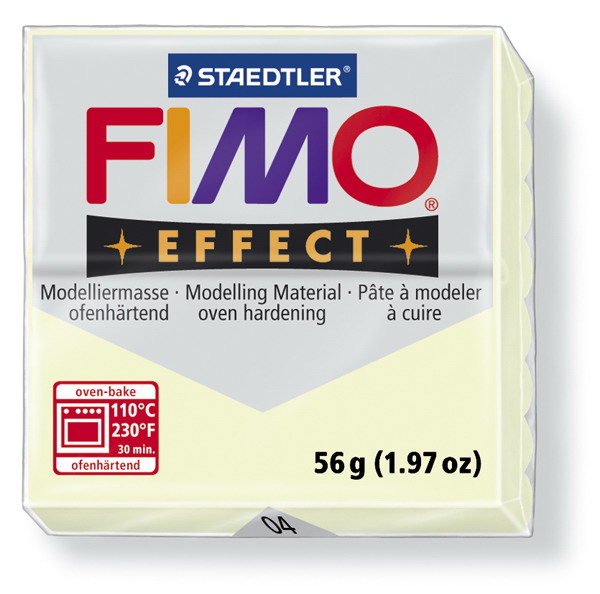 Plastelina fimo effect 56g cod cul 04 fluorescent